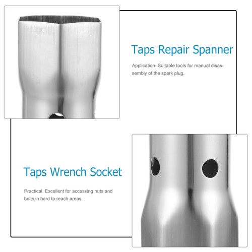 Faucet Wrench Tap Installation Tool Double Ended Socket Strainer - Foto 12 di 12