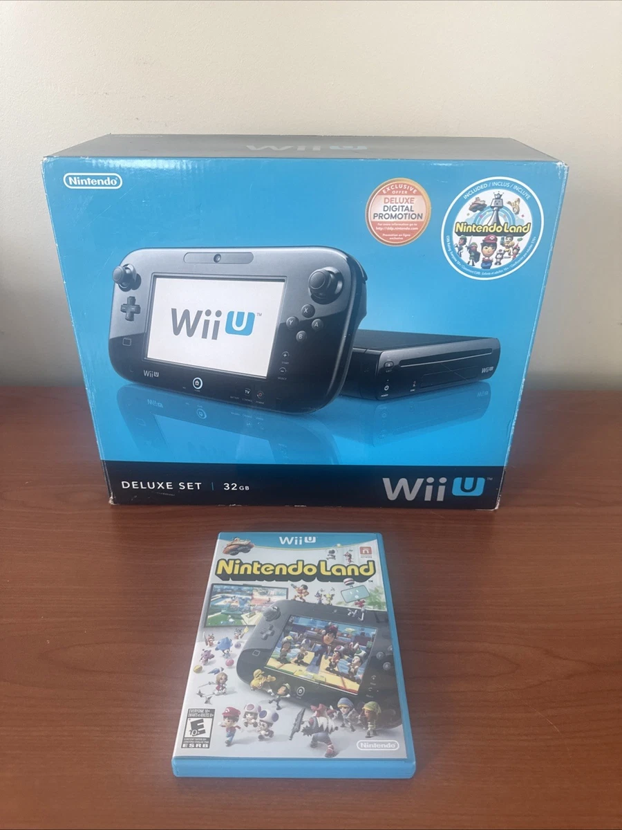 Nintendo Wii U - Deluxe Video Game Consoles for sale | eBay