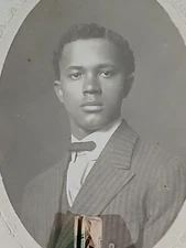 Antique African American Cabinet* COLORED MALE * HBCU * GREENWOOD MISSISSIPPI 