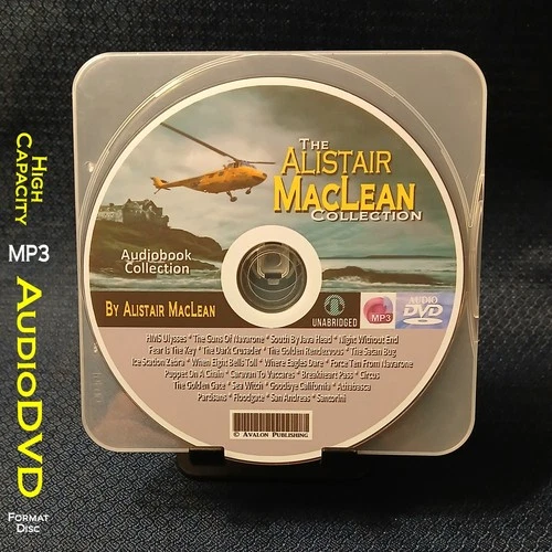 The ALISTAIR MACLEAN COLLECTION  - 24 MP3 Audiobook Collection