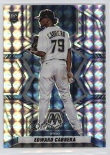 2022 Panini Mosaic Prizm Rookie Variation (Ball At Side) Edward Cabrera 0s1o