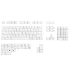 136 Keys Keycaps Mechanical Keyboard Keycaps PBT Key  Fit PC Game  P1R2
