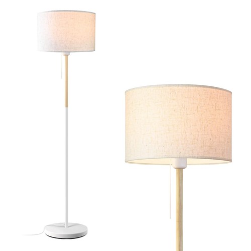 Bedroom Floor Lamp Farmhouse Floor Lamps for Living Room Mid-Century Pole Lam...