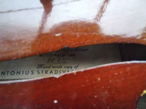 Geige Pfretzschner Violine im Koffer 1975 - Bild 5 von 14