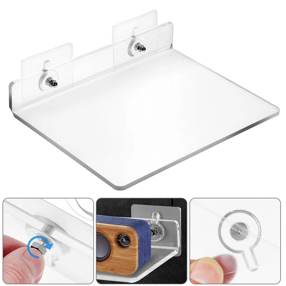  2 Piezas Organizador Baño Baño Baño Estante Pared Organización Baño - Imagen 3 de 4