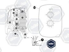 Triton Ivory 4 shower spare parts and accessories