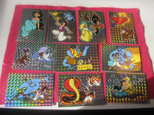 ALADDIN VINTAGE 10 CARD PRISM VENDING MACHINE SET 1990s NM