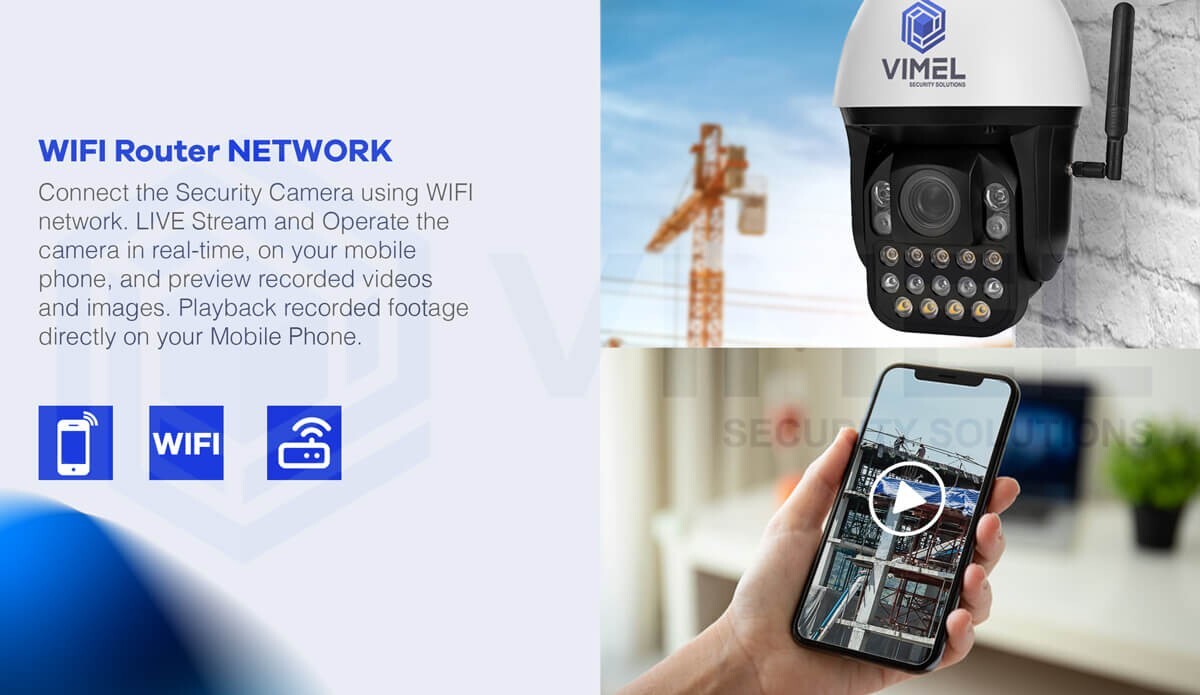 WIFI Security Camera 4K 30X Optical Zoom Human Auto Tracking 360 PTZ LIVE View — image 3