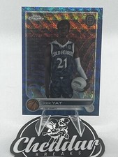 2022-23 Topps Chrome OTE Kok Yat RC ROOKIE #35 BLUE WAVE REFRACTOR 01/99