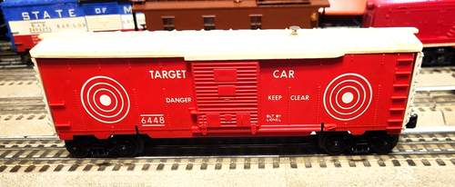 CLASSIC Lionel 6448 TARGET RANGE CAR WITH WHITE ROOF IN GOOD CONDITION. - 第 6/8 張圖片