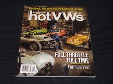 2021 NOVEMBER DUNE BUGGIES & HOT VWS MAGAZINE - FORMULA VEE FRONT COVER - H 1554