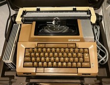 Rare Smith Corona QWERTZ Coronamatic 2200 Electric Typewriter, Case  & Cartridge thumbnail