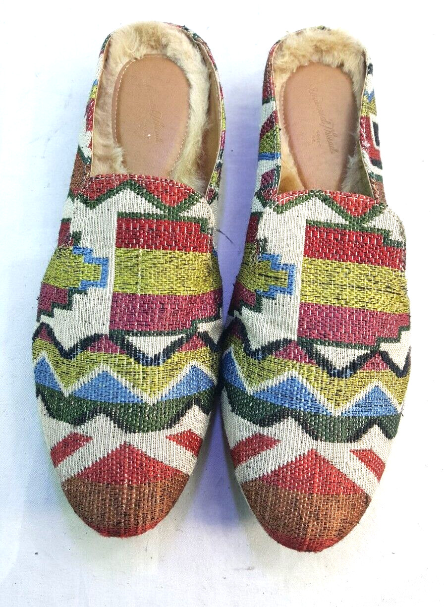 Universal Thread Women's Mules Aztec Pattern Clos… - image 3