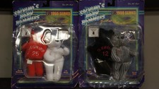 LOT OF 2 SALVINO'S BABY BAMMERS BASEBALL BEARS MCGWIRE/DREW AND JETER /CLEMENS