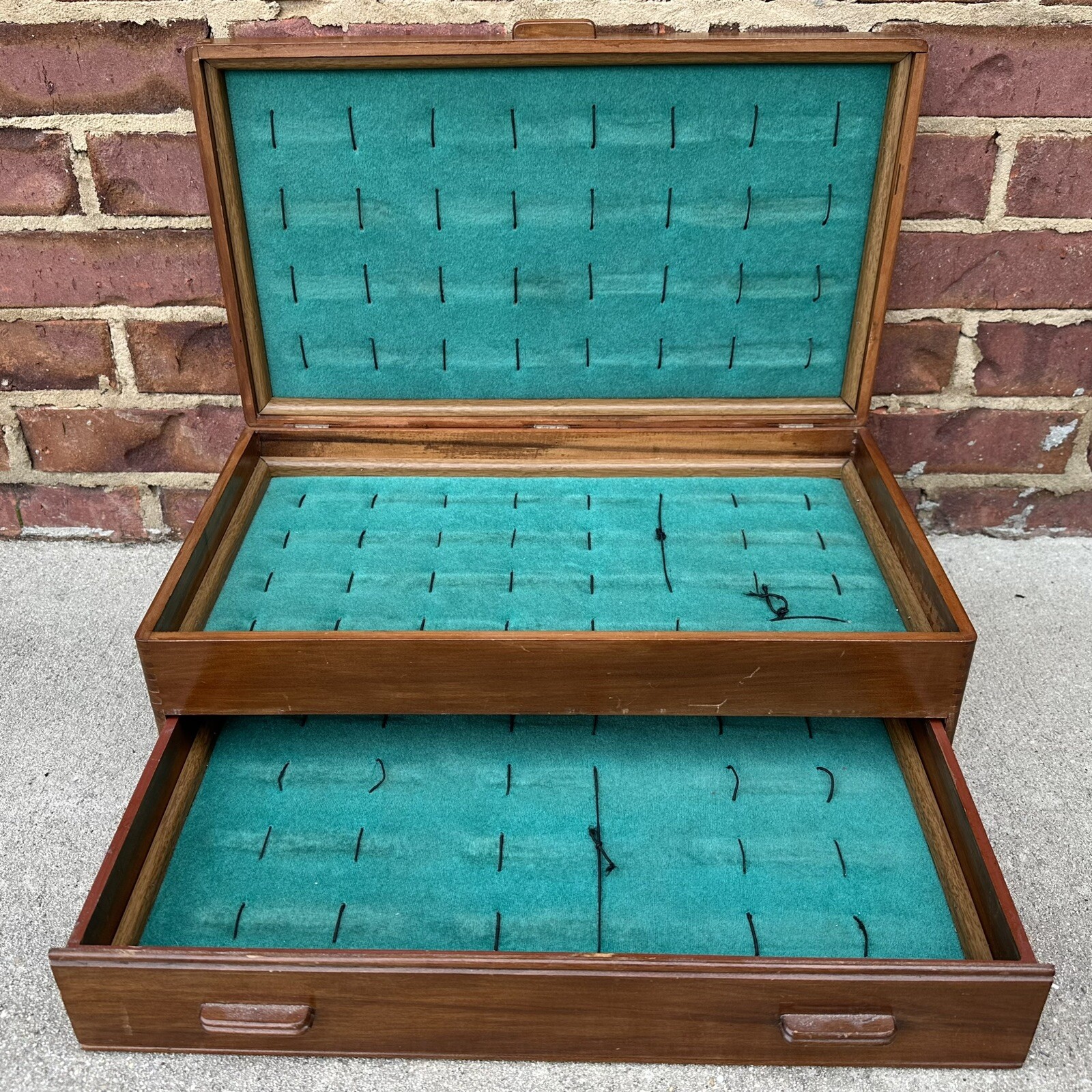 Vintage Case XX Knives Storage Box Wooden Display Cutlery Knife Collectors Rare eBay