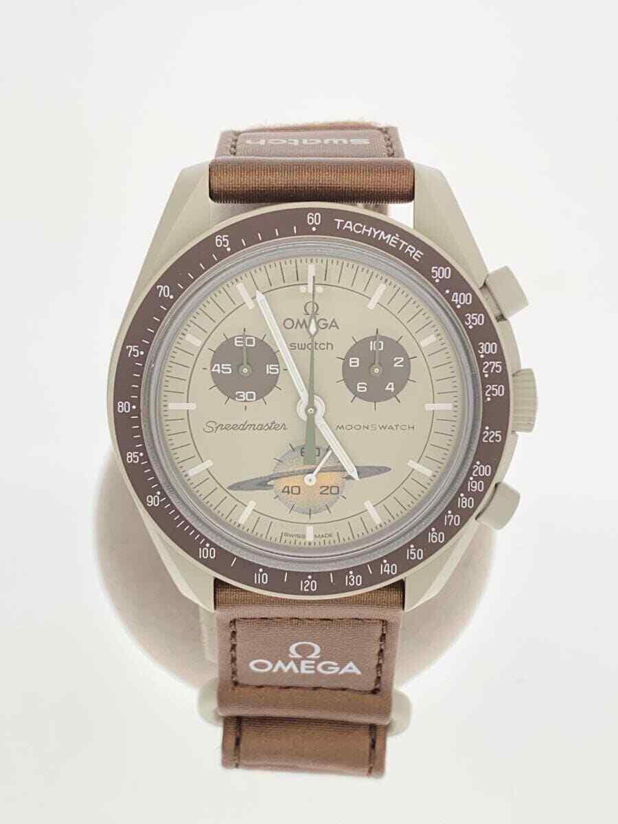 【人気沸騰】 Ref.SO33T100 Speedmaster Omega Box Swatch Saturn To Mission その他