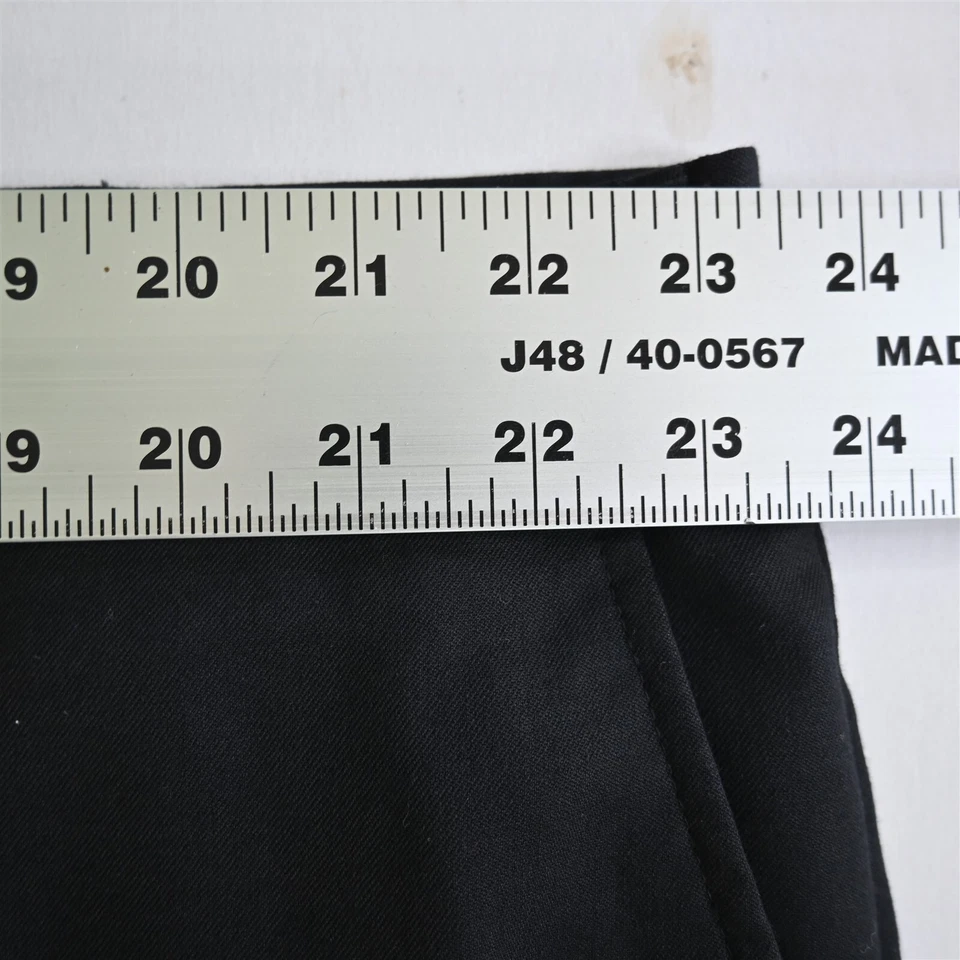 Pantalones de vestir Pronto Uomo platino 46x29 negros 100 % lana para hombre Foto 2 de 4