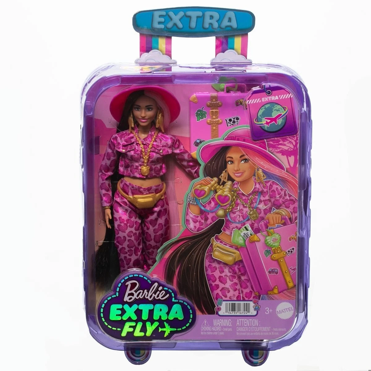 Travel Barbie Doll with Safari Fashion, Barbie Extra Fly New 2023