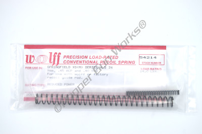 Wolff SPRINGFIELD XD(M) 4.5IN RP RECOIL SPNG 14LB 54214