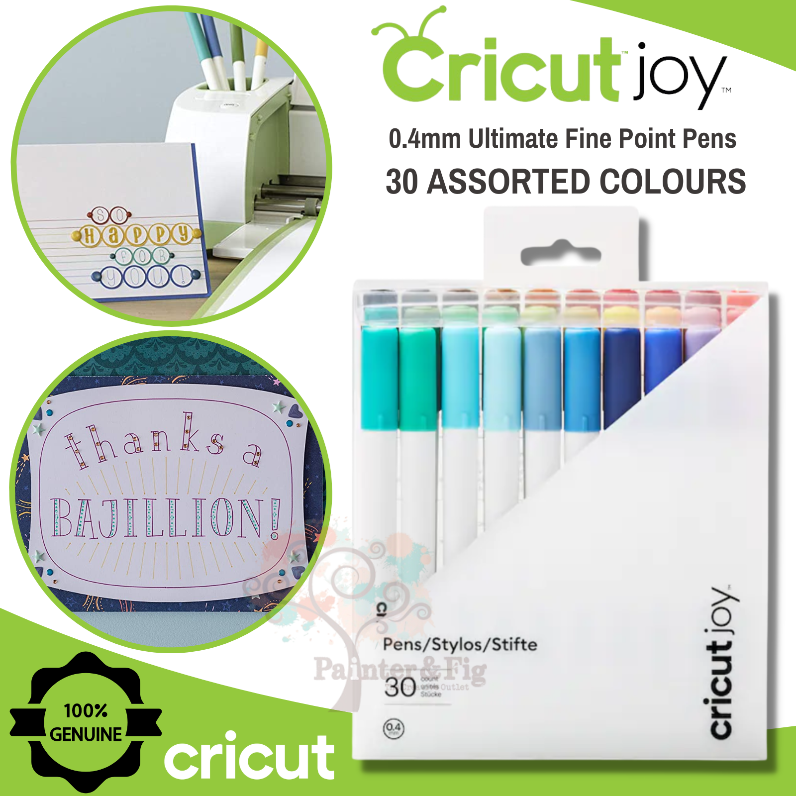 12 Packs: 3 ct. (36 total) Cricut Joy™ Fine Point Pens