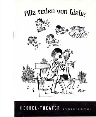 Autograph Autogramm Ruth Poetzig Hebbel Theater  1970 Singer Sänger Bühne 202