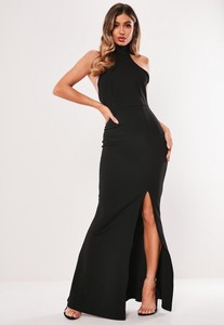 petite black maxi dress uk