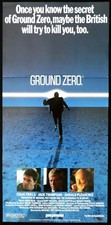 GROUND ZERO Vintage ORIGINAL Daybill Movie poster Jack Thompson Colin Friels