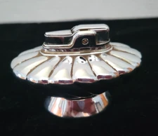 Tobacciana 1950s-60s Ronson Regal Chrome Table Petrol Lighter