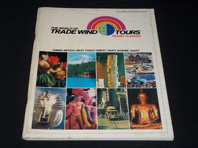 THE WORLD OF TRADE WIND TOURS MAGAZINE - TRAVEL PLANNER FRONT COVER - E 1938