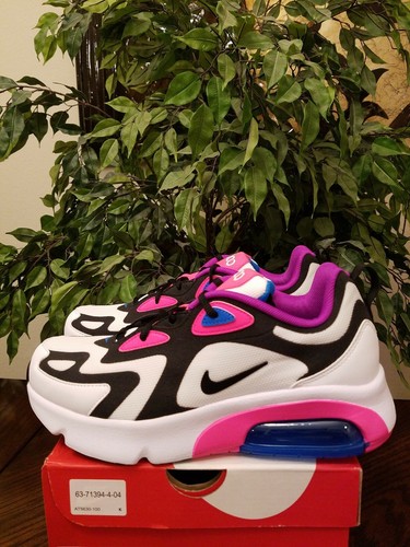 Nike Air Max 200 (GS) Sneakers White/Black-Hyper Pink AT5630 100 Size 6.5Y  193146224239 | eBay