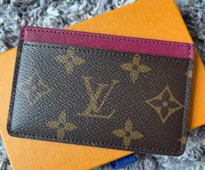 LOUIS VUITTON M60703 Monogram Porte Cult Simple Business Card
