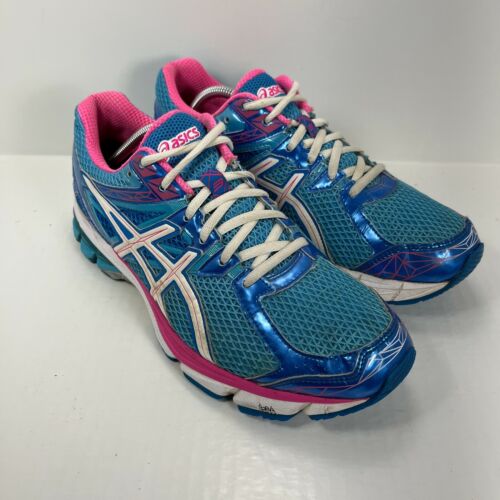 Presidente Compatible con Fácil Zapatos para correr Asics GT-1000 3 azul rosa para mujer EE. UU. talla 10  EUR 42 T4K8N | eBay
