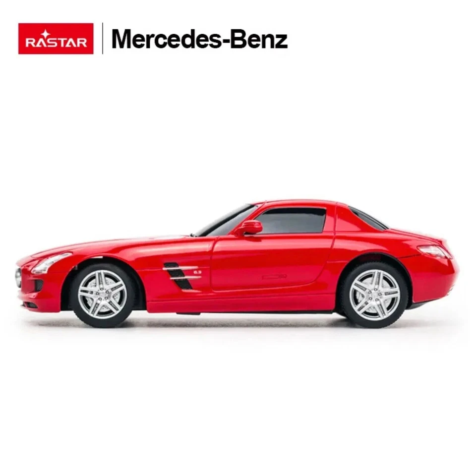 RASTAR RC Car Licensed Mercedes-Benz SLS AMG 1:24 Scale Remote Control Car, Red - Image 3 of 4