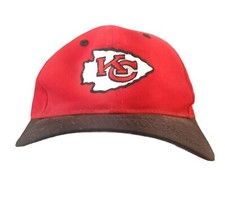 Vintage 90s KANSAS CITY CHIEFS Logo 7 NFL Football Arrowhead Logo Snapback Hat