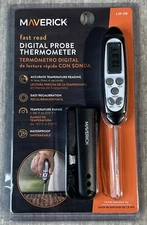 Maverick Fast Read Digital Probe Thermometer 4 Sec Read, Waterproof  LW-09-  NEW