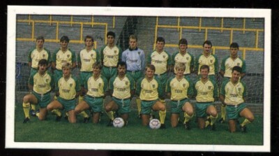 Trade Card, Barratt, Bassett, Fußball, 1987-88, Norwich City FC Team, Kader, #25