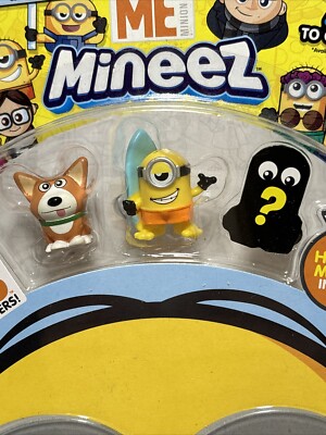 5x Mineez Despicable Me 3 Characters Series 1 Minions 3pack 1