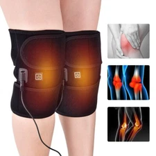 Electric Leg Heating Knee Pads Infrared Heated Therapy Hot Compress Pain Relief