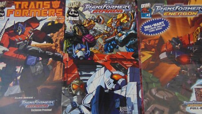 DW TRANSFORMERS (2002) PREVIEW G1 + ARMADA & ENERGON WALMART POLYBAG #1 LOT