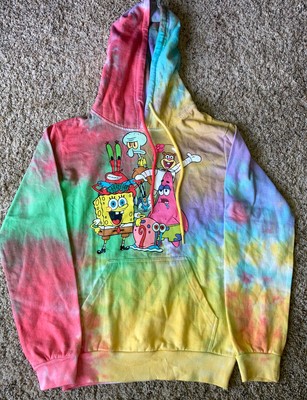 spongebob tie dye hoodie