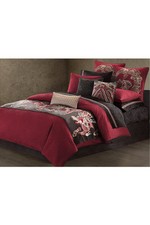 Natori Fretwork Dragon Quilted Duvet Cover Qu...