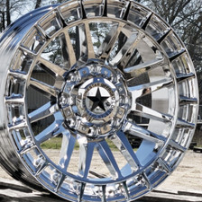 20 Chrome Lonestar Frontier Wheels 20x9 8x170 12mm Fits Ford F250 F350 Trucks 20 Chrome Lonestar Frontier Wheels 20x9 8x170 12mm Fits Ford F250 F350 Trucks