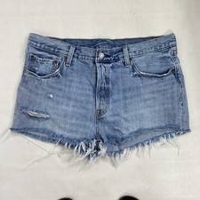 LEVIS Vintage Big "E" Distressed 501 Shorts size W33