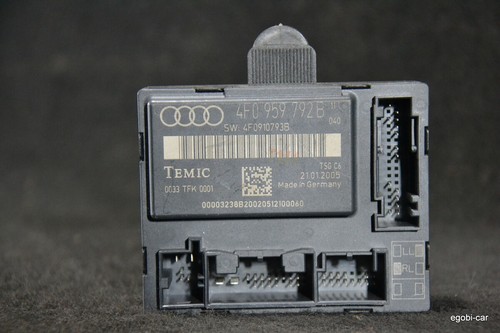 Audi A6 4F Steuergerät Tür vorne rechts 4F0959792B 4F0910792B (#4)