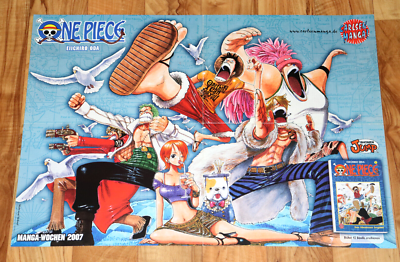 One Piece / Shaman King Manga Anime Rare Poster | eBay