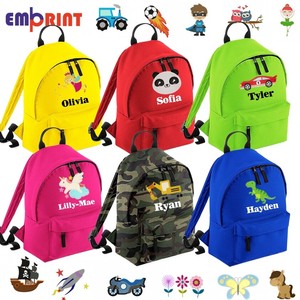 personalised embroidered backpack