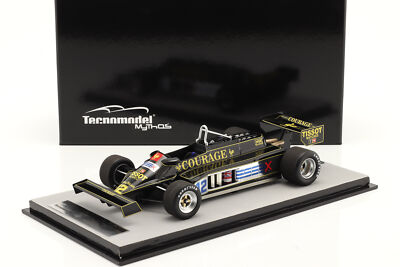 Nigel Mansell Lotus 87 #12 Großbritannien GP Formel 1 1981 1:18 Tecnomodel
