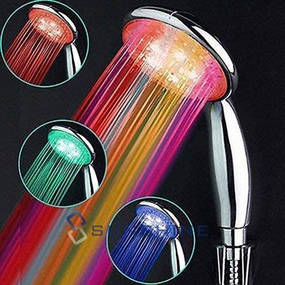 Handheld High Pressure Turbo Propeller Fan Shower Head Hydro Jet Water Saving