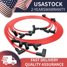 Set of 8 Spark Plug Wires for Corvette 265 283 327 350 HEI Acce l 4050 1955-1982