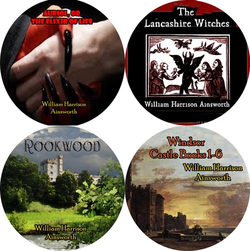 lot of 4 by william harrison ainsworth mp3 cd audiobooks gothic